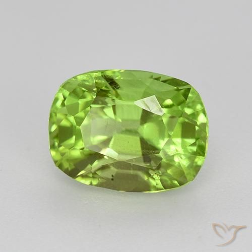 9,17 ctw natürlicher Mittelgrün Peridot, Kissen, VS