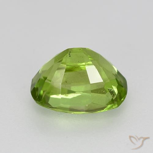 9,17 ctw natürlicher Mittelgrün Peridot, Kissen, VS