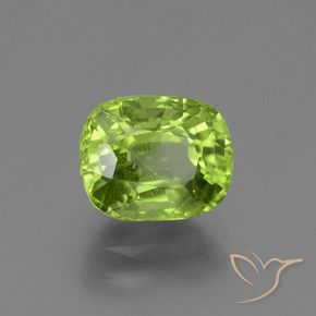 9,17 ctw natürlicher gelblich-grün Peridot, Kissen, VS-SI