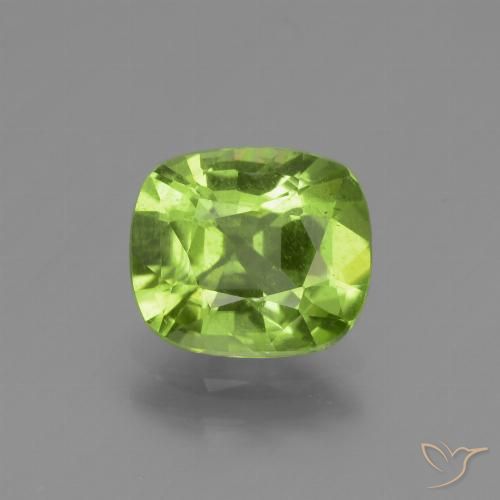 1.98ct Natürlicher Mittelgrün Peridot, Kissen, VS