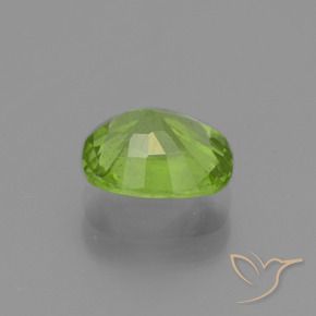 9,17 ctw natürlicher Mittelgrün Peridot, Kissen, VS