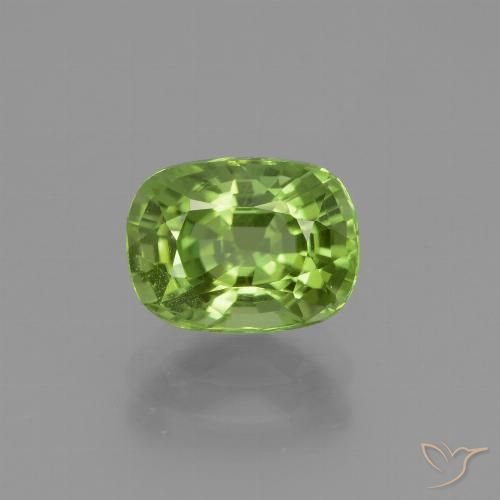 2.32ct Natürlicher Mittelgrün Peridot, Kissen, VS