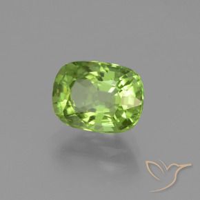9,17 ctw natürlicher Mittelgrün Peridot, Kissen, VS