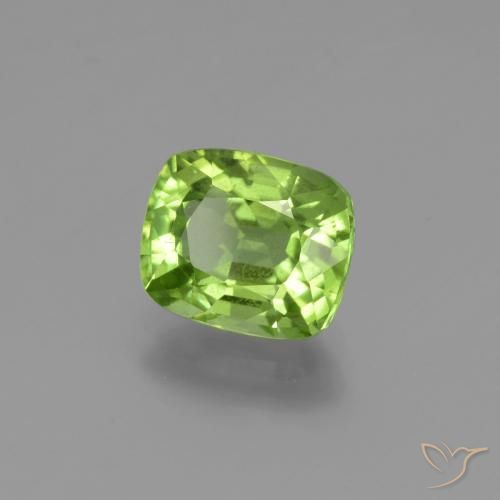 9,17 ctw natürlicher Mittelgrün Peridot, Kissen, VS