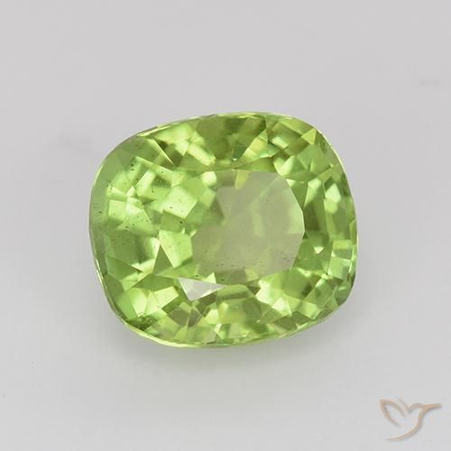 9,17 ctw natürlicher Leichtes lebendiges Grün Peridot, Kissen, VS