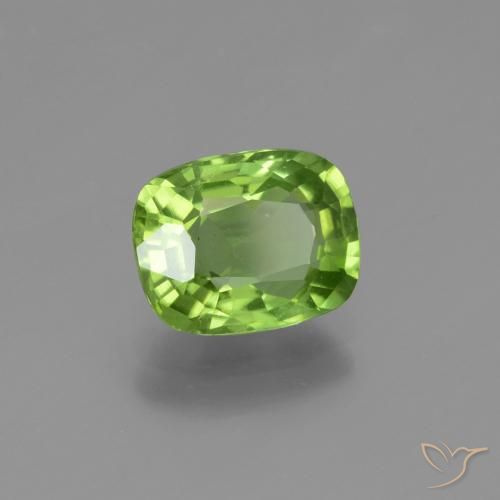 9,17 ctw natürlicher Lebendiges grün Peridot, Kissen, VS