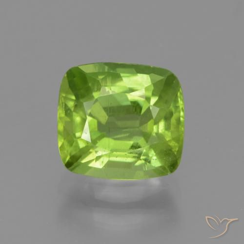 9,17 ctw natürlicher Mittelgrün Peridot, Kissen, VS