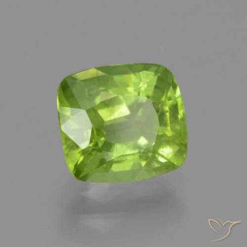 9,17 ctw natürlicher Mittelgrün Peridot, Kissen, VS