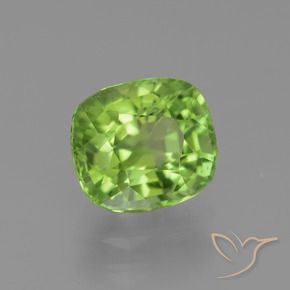 9,17 ctw natürlicher Mittelgrün Peridot, Kissen, VS