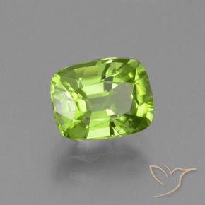 9,17 ctw natürlicher Lebendiges grün Peridot, Kissen, VS
