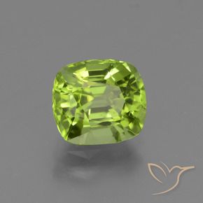 9,17 ctw natürlicher Mittelgrün Peridot, Kissen, VS