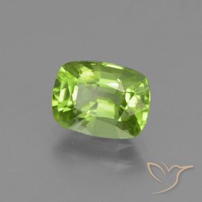 9,17 ctw natürlicher Mittelgrün Peridot, Kissen, VS