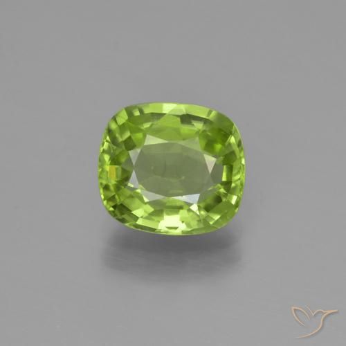 9,17 ctw natürlicher Mittelgrün Peridot, Kissen, VS
