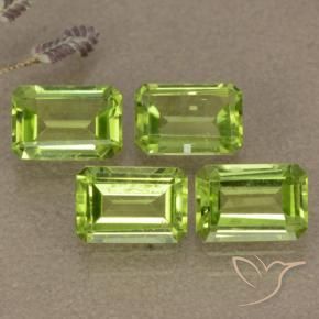 2.68 ct natürliche Lebendiges grün Peridot-Edelsteine, Oktagonschliff, VVS-VS