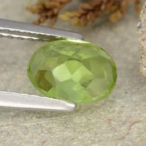 9,17 ctw natürlicher Mittelgrün Peridot, Oval, VS
