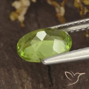 9,17 ctw natürlicher Mittelgrün Peridot, Oval, VS