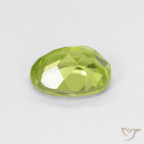 9,17 ctw natürlicher Leichtes lebendiges Grün Peridot, Oval, VS
