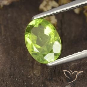 9,17 ctw natürlicher Mittelgrün Peridot, Oval, VS
