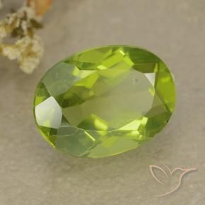 9,17 ctw natürlicher Mittelgrün Peridot, Oval, VS