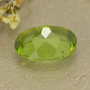 9,17 ctw natürlicher Mittelgrün Peridot, Oval, VS
