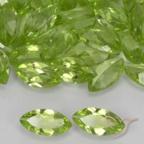 9,17 ctw natürlicher Lebendiges grün Peridot, Marquise, VVS-VS