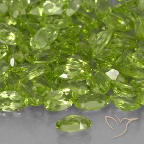 9,17 ctw natürlicher Lebendiges grün Peridot, Oval, VVS-VS