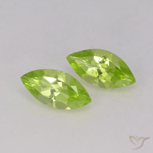 1.13 ct natürliche Mittelgrün Peridot-Edelsteine, Marquise, VS