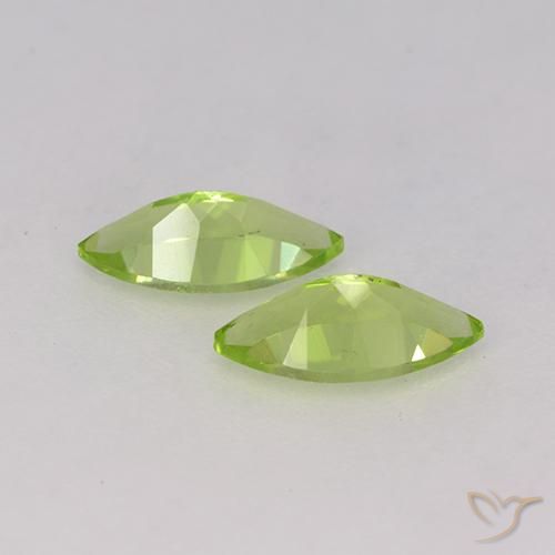 1.13 ct natürliche Mittelgrün Peridot-Edelsteine, Marquise, VS