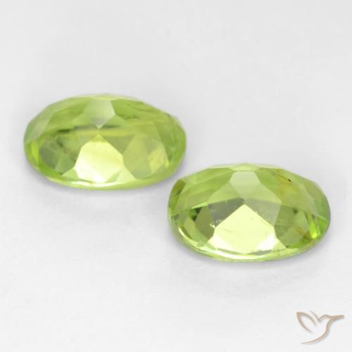 2.70 ct natürliche Leichtes lebendiges Grün Peridot-Edelsteine, Oval, SI
