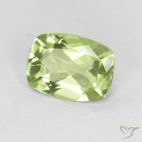 9,17 ctw natürlicher Mittelgrün Peridot, Kissen, VS