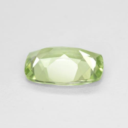 1,04 ctw natürlicher grüner Peridot, Kissenschliff, VS