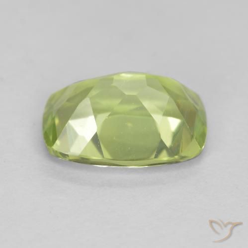 9,17 ctw natürlicher limettengrün Peridot, Kissen, VVS-VS