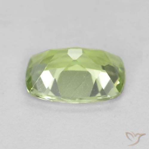 9,17 ctw natürlicher Leichtes lebendiges Grün Peridot, Kissen, VVS-VS