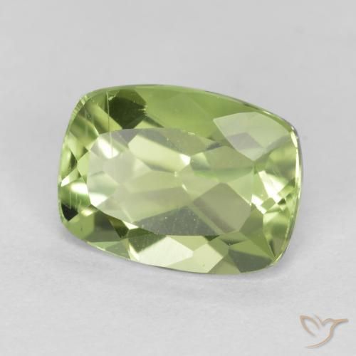 9,17 ctw natürlicher Leichtes lebendiges Grün Peridot, Kissen, VS