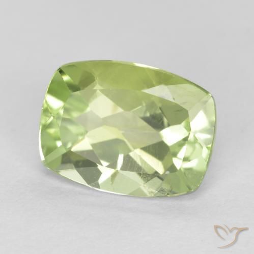 9,17 ctw natürlicher Leichtes lebendiges Grün Peridot, Kissen, VS