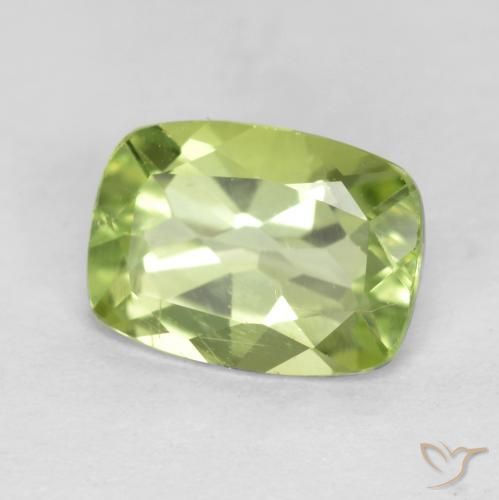 9,17 ctw natürlicher Leichtes lebendiges Grün Peridot, Kissen, VS
