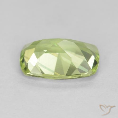 9,17 ctw natürlicher Leichtes lebendiges Grün Peridot, Kissen, VS