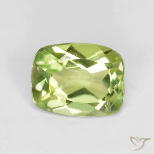 9,17 ctw natürlicher Leichtes lebendiges Grün Peridot, Kissen, VS