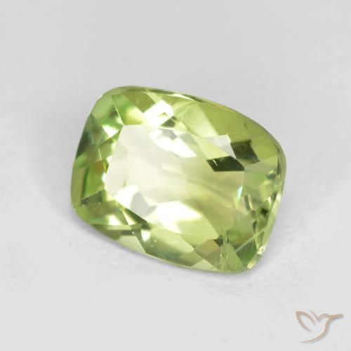 9,17 ctw natürlicher Leichtes lebendiges Grün Peridot, Kissen, VS