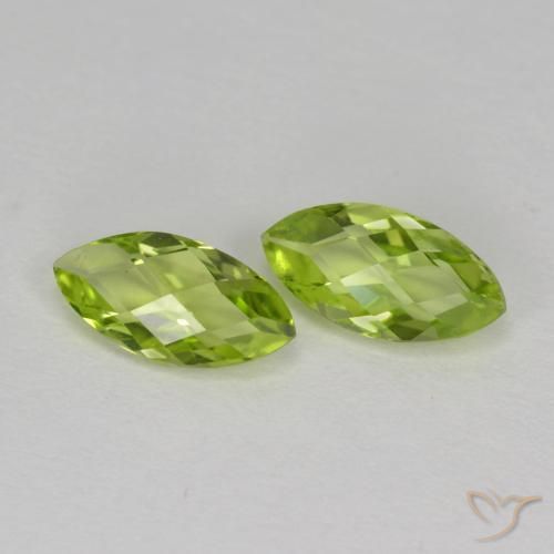 1.21 ct natürliche Mittelgrün Peridot-Edelsteine, Marquise, VVS-VS