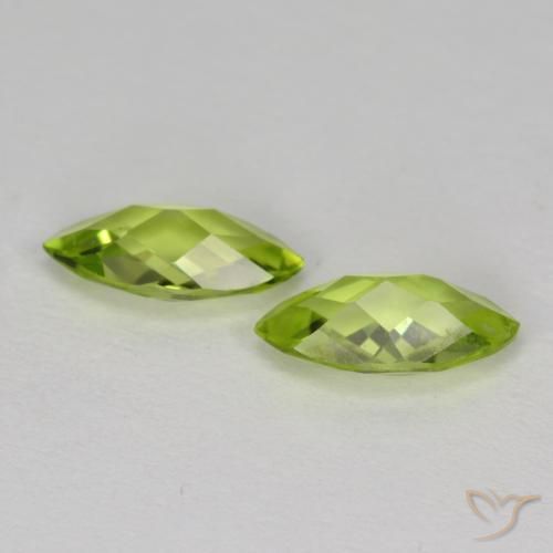 1.21 ct natürliche Mittelgrün Peridot-Edelsteine, Marquise, VVS-VS