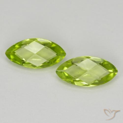 1.04ctw Natürlicher Lebendiges grün Peridot, Marquise, VVS-VS