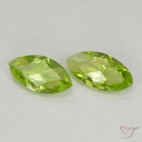 1.06 ct natürliche Mittelgrün Peridot-Edelsteine, Marquise, VVS-VS