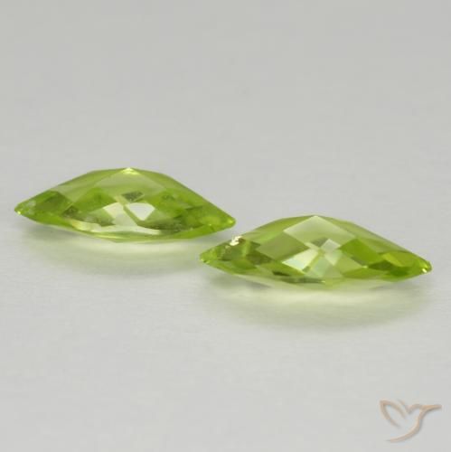 1.06 ct natürliche Mittelgrün Peridot-Edelsteine, Marquise, VVS-VS
