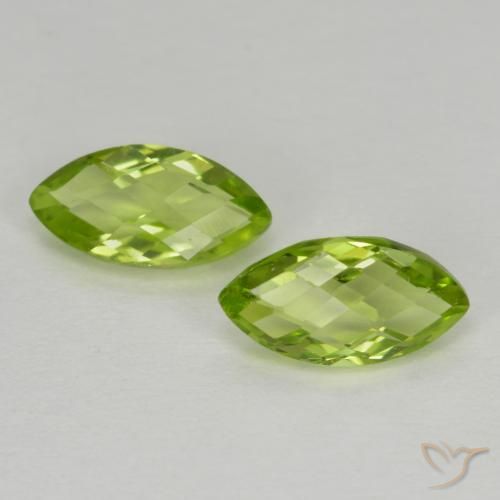 1.29 ct natürliche Mittelgrün Peridot-Edelsteine, Marquise, VVS-VS