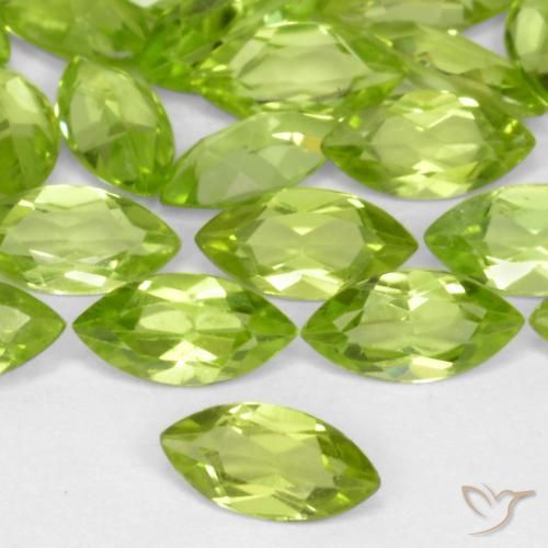 9,17 ctw natürlicher Lebendiges grün Peridot, Marquise, VS