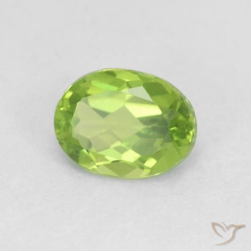9,17 ctw natürlicher Lebendiges grün Peridot, Oval, VS