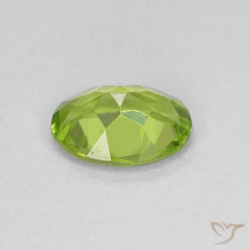 9,17 ctw natürlicher Lebendiges grün Peridot, Oval, VS