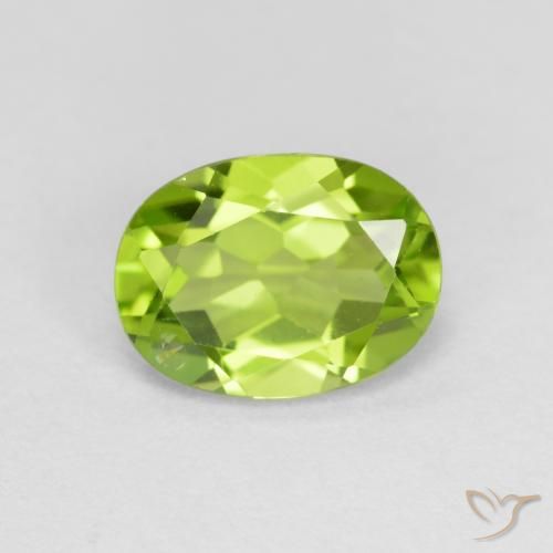 1.43ct Natürlicher Mittelgrün Peridot, Oval, VS