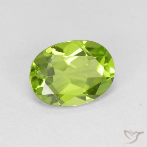 9,17 ctw natürlicher Mittelgrün Peridot, Oval, VS